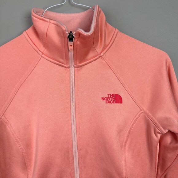 The North Face Women Full Zip Soft Shell Extra Small Pink Performance XS - Picture 2 of 10